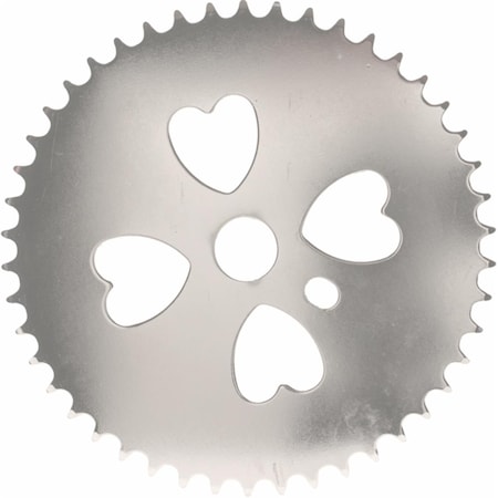 Duo Bicycle Parts Chainwheel - Chrome- 3 x 11 in. 57CSS340A1